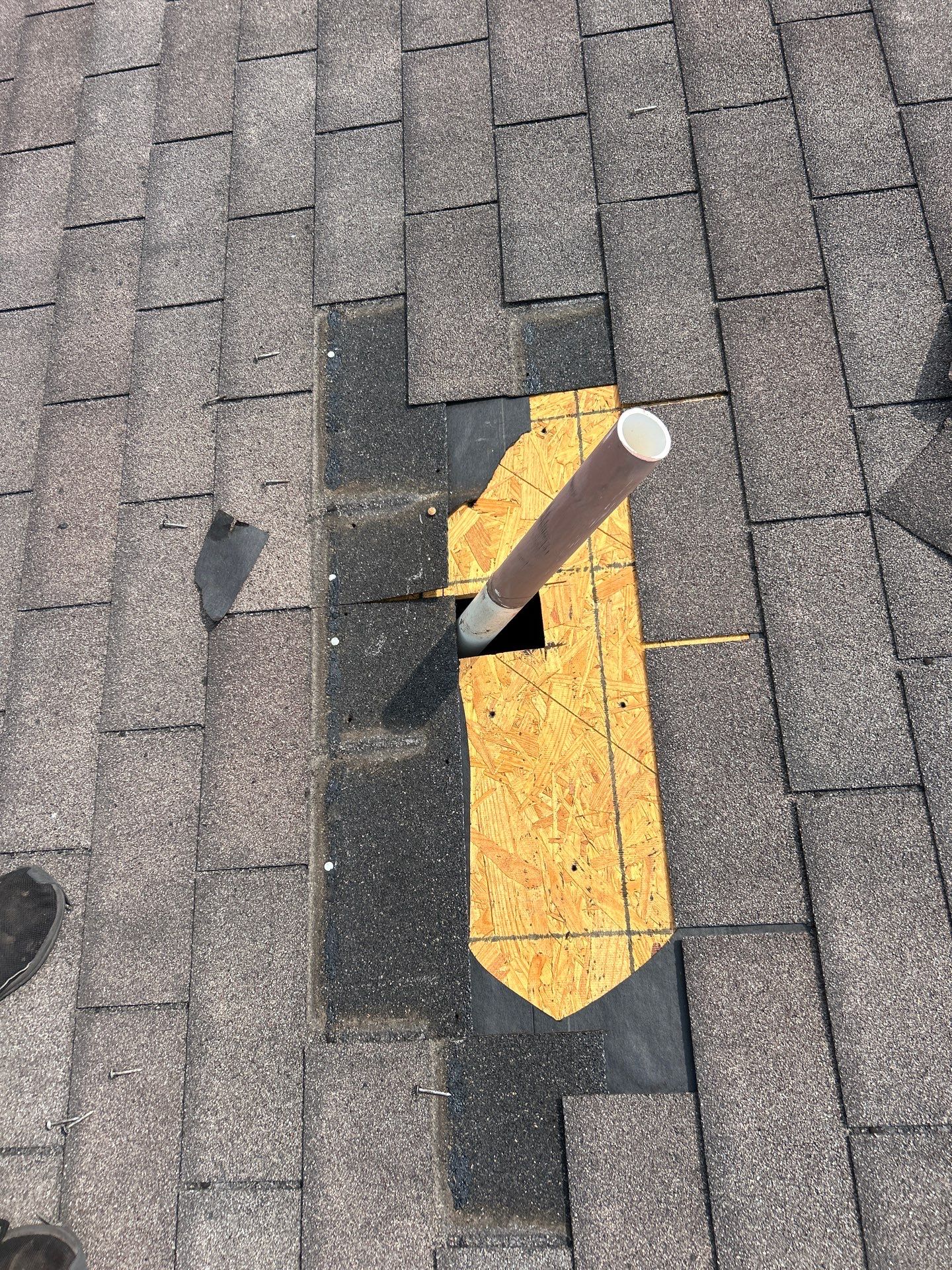Hail Damage using Owen's Corning Duration (Lifetime) Shingles by Roof Repair Services LLC