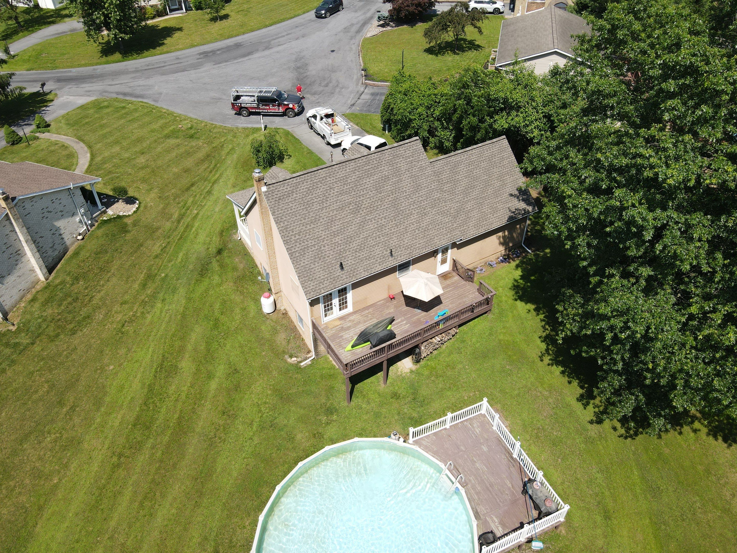 Residential Roofing Installation in Chambersburg by Teflon Roofing