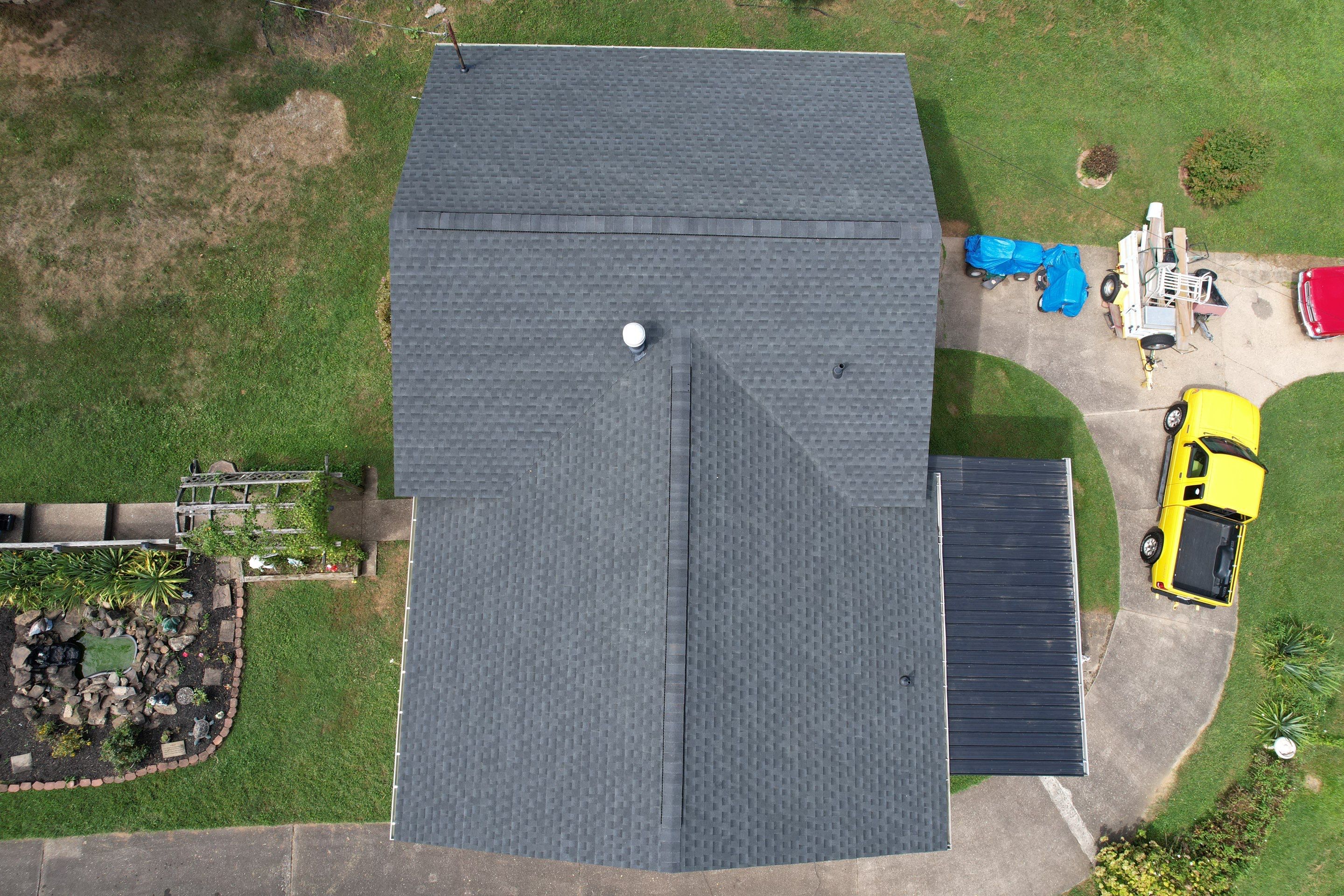 Residential Roofing Installation using GAF Timberline HDZ, Charcoal by Rainstoppers Roofing