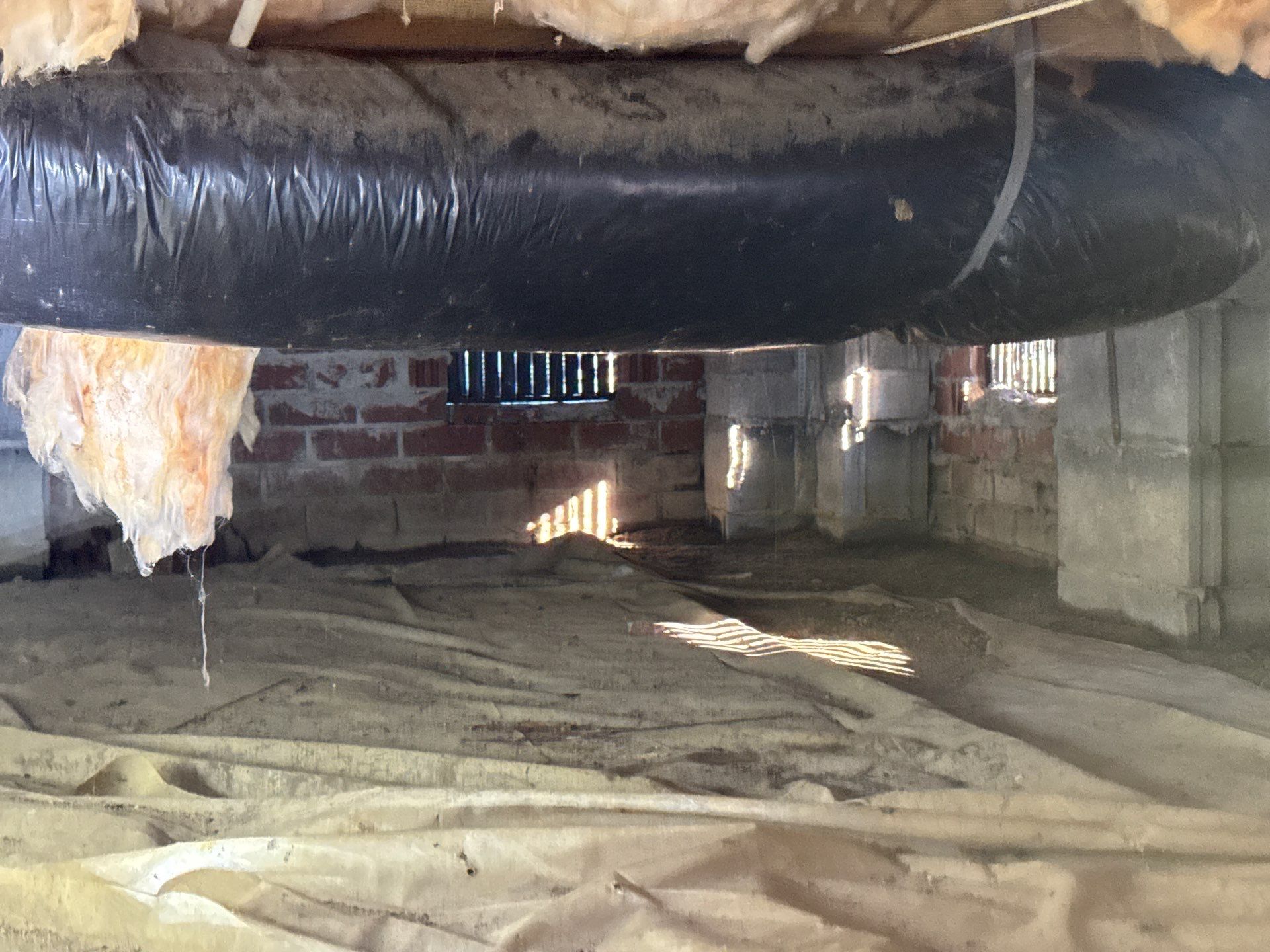 Project in Ivor by Patriot Crawl Space Repairs