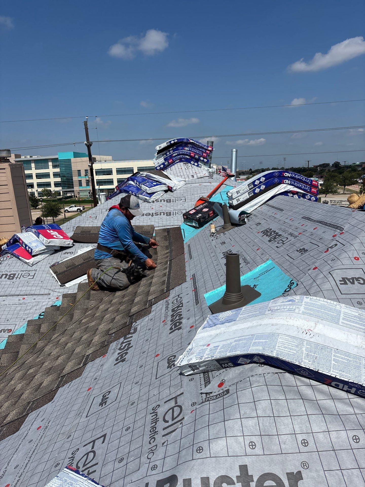 Roof Replacement Katy by Roof Repair Services LLC