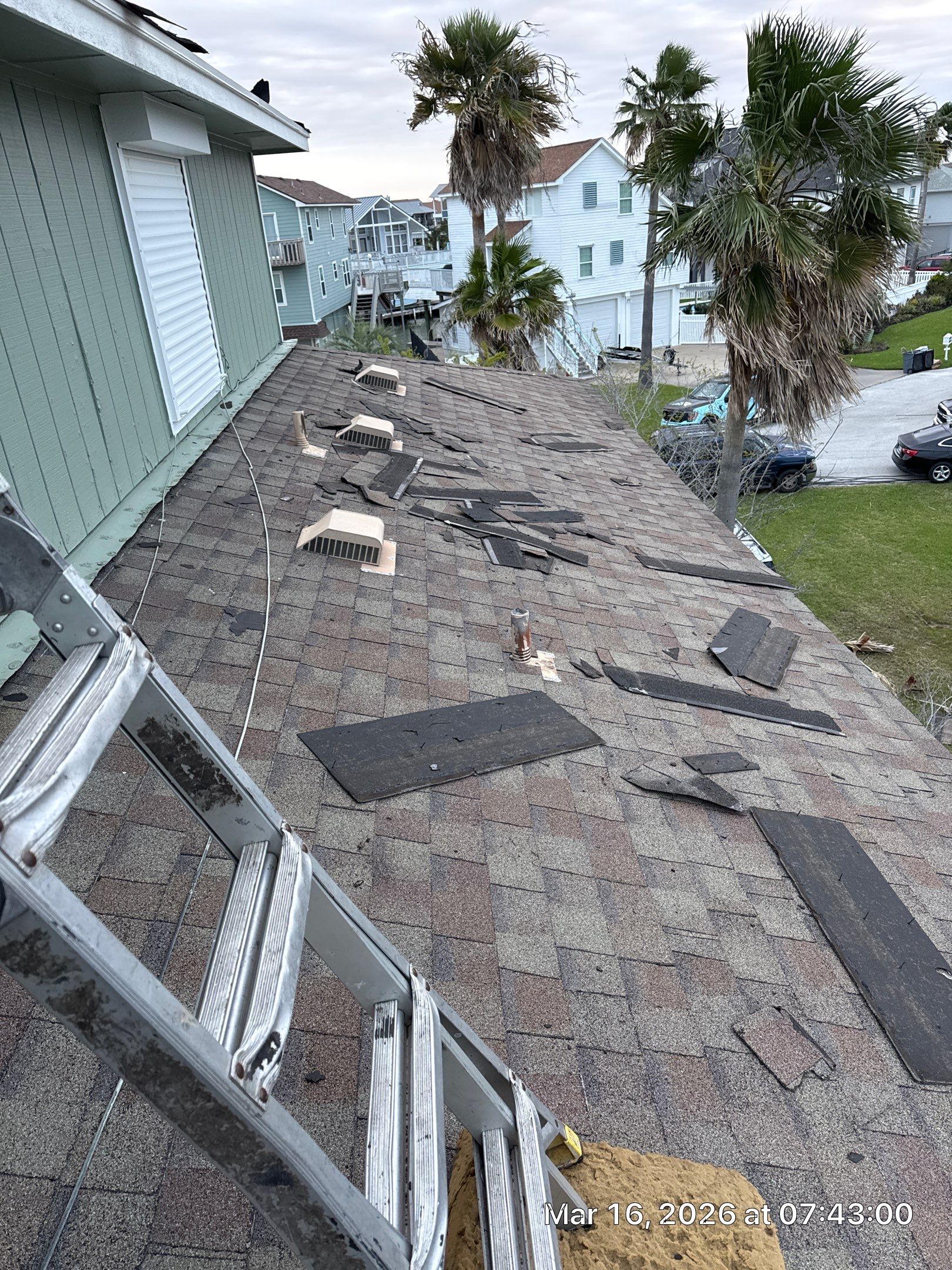 Residential Roof Replacement using GAF HDZ SLATE by Elite Roofing LLC