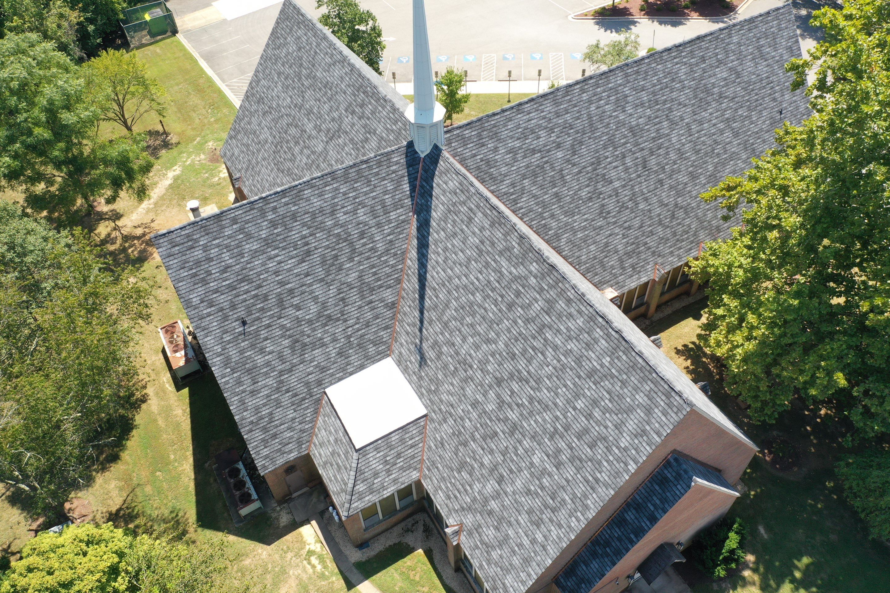 Roof Installation using Flat Roof Coating by ExteriorPros