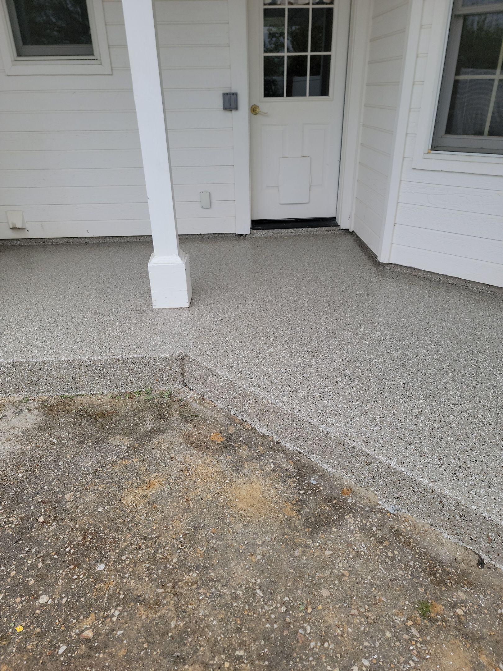 The Groves on 41 back porch by MGP Coatings