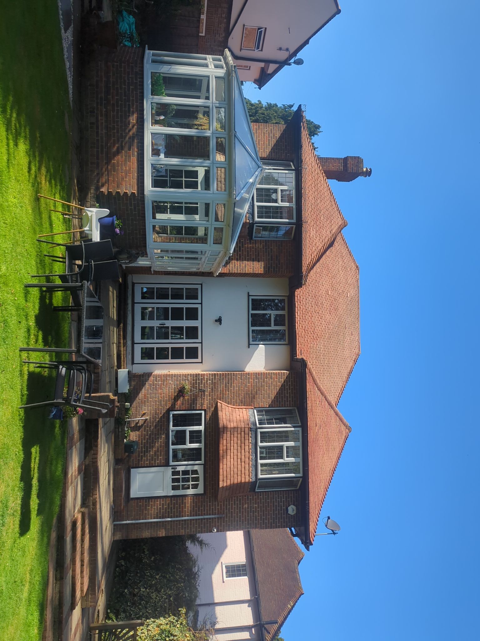 Roof Clean  - Moss Removal - Gutter Clean using Honda 15lpm Low Pressure Washing Machine by Ges Exterior Cleaning ltd