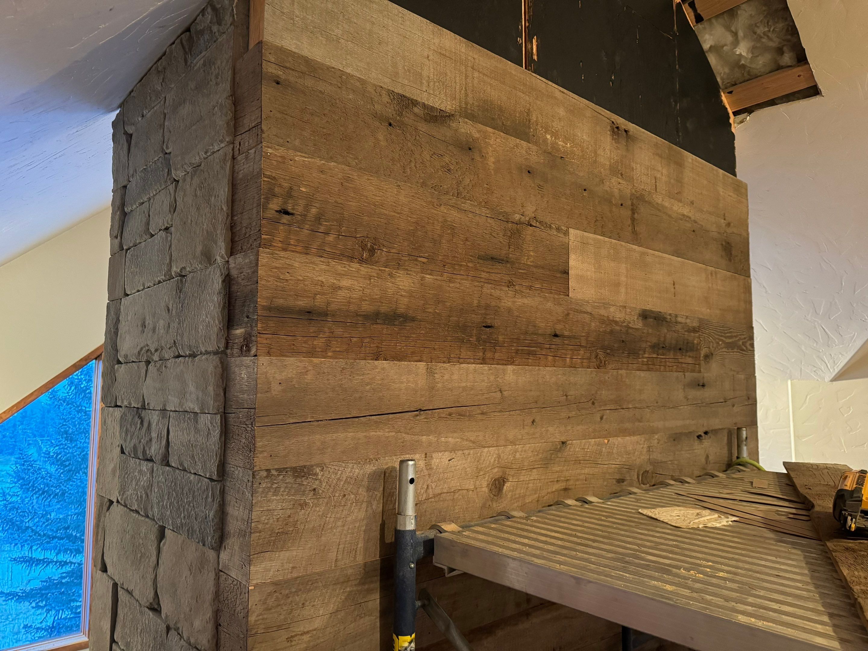 Renovation Project in Big Sky by Blue Room Construction LLC