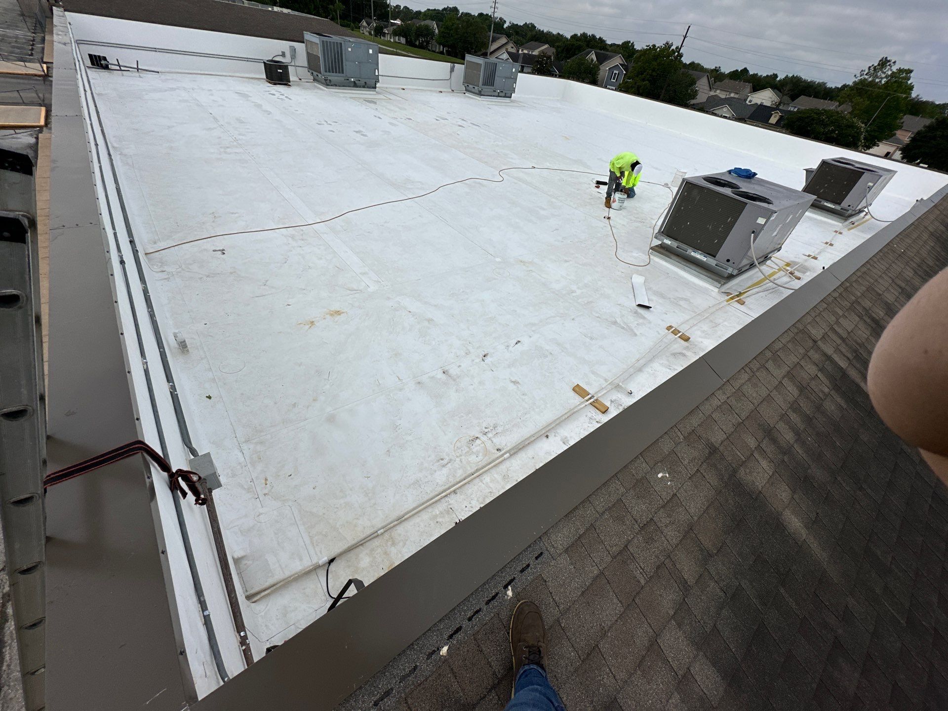 Project in Houston by Hartland Roofing & Construction