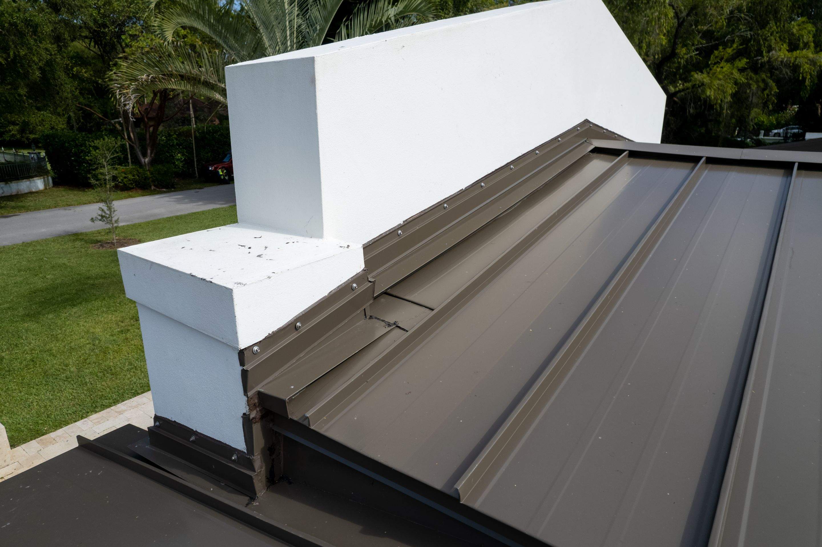 Metal Roof - Galvalume - Medium Bronze by Istueta Roofing