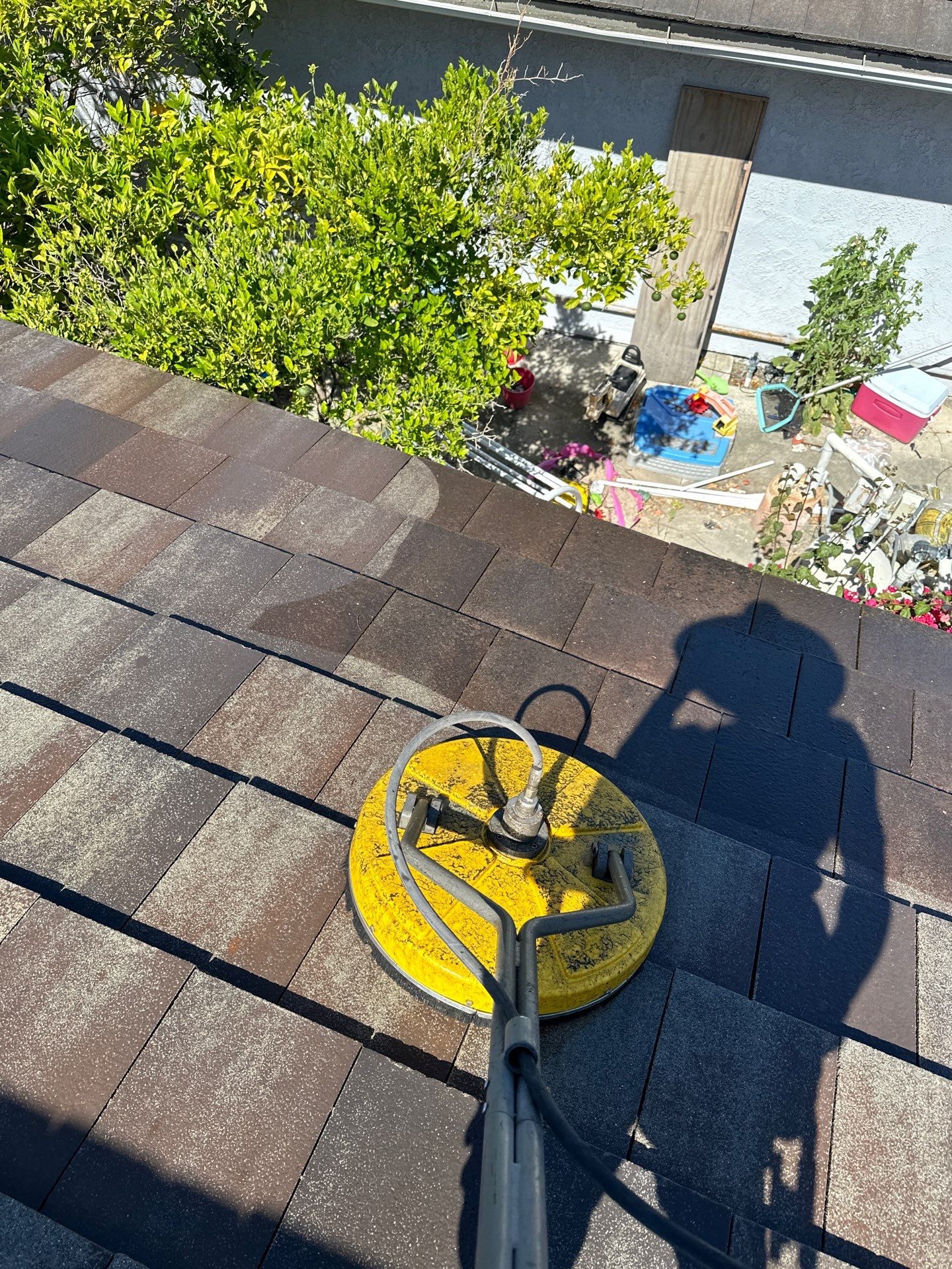 Lake Forest Pressure Washing on Roof by Property Cleaning Experts