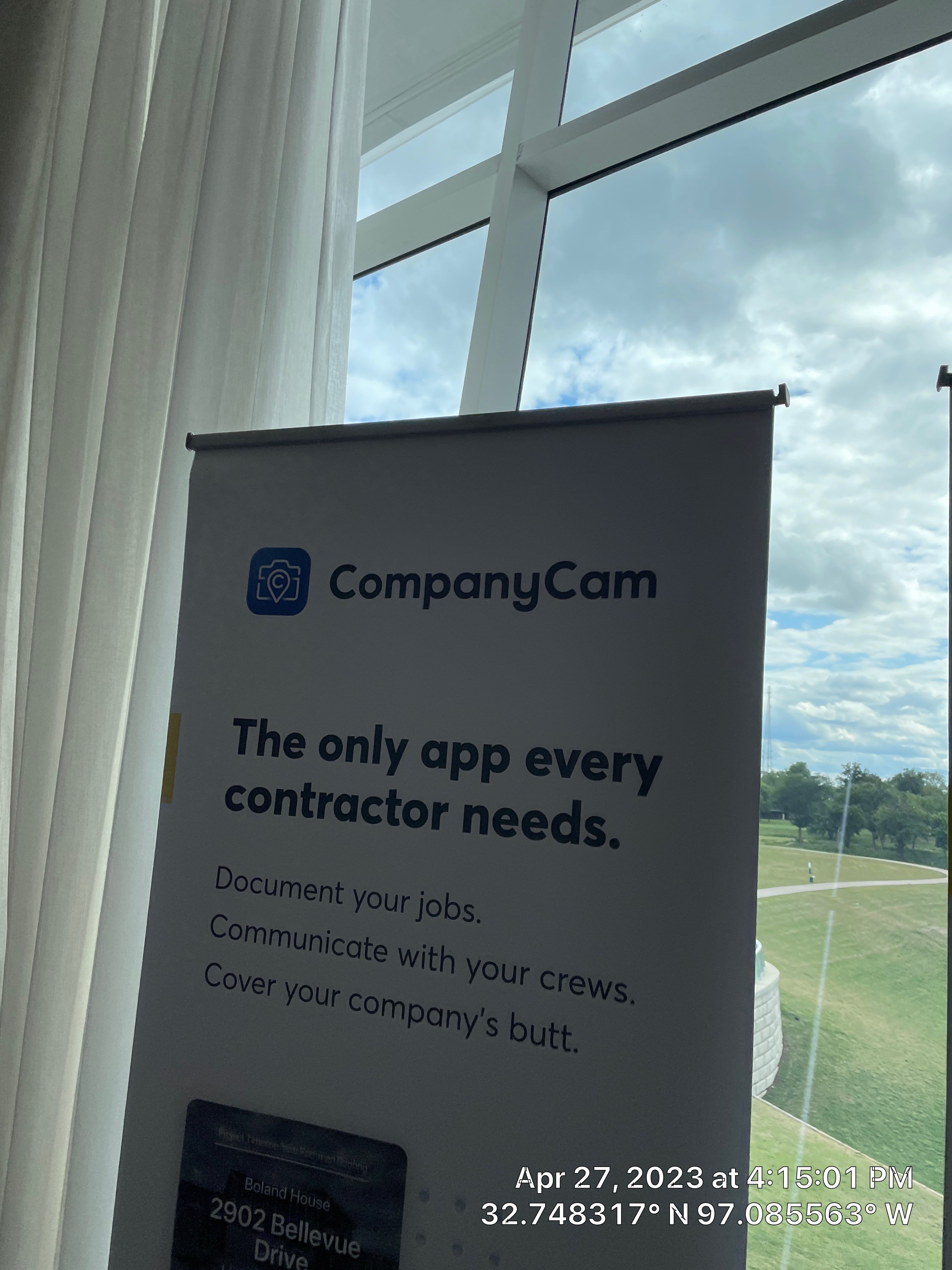CoCam by CompanyCam Sales Demo