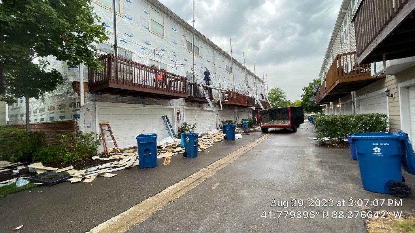 Court Yards of Orchard Valley Building 2411 by Affordable Roofing of America Inc.