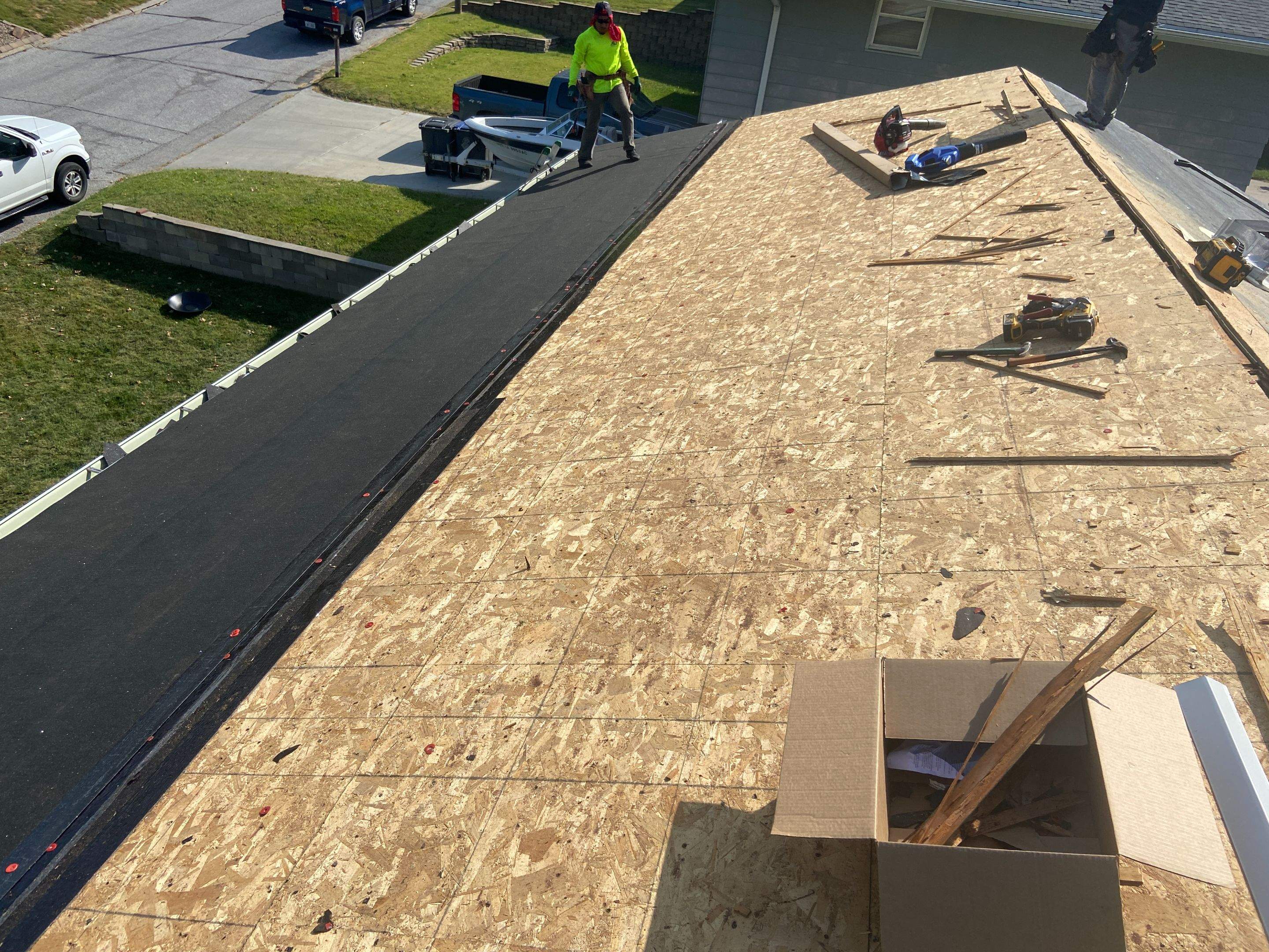 Asphalt Shingle Roof Replacement and Decking Repair in Council Bluffs by Star Home