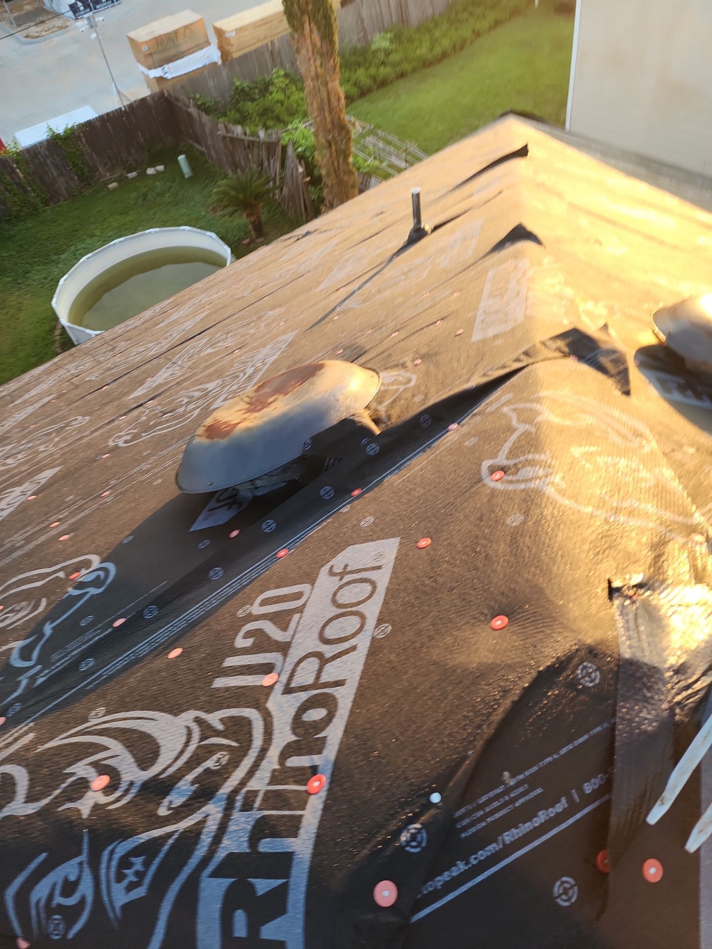 Residential Roofing Installation using Owen's Corning Duration (Lifetime) Shingles by Roof Repair Company