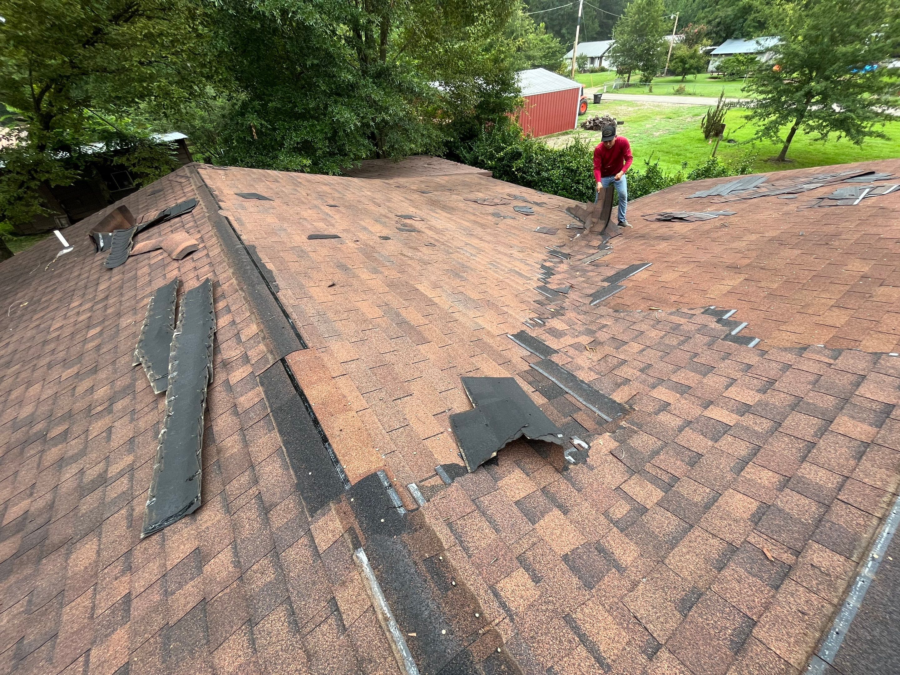Residential Shingle Reroof using CertainTeed XT25 by Hostetler Roofing