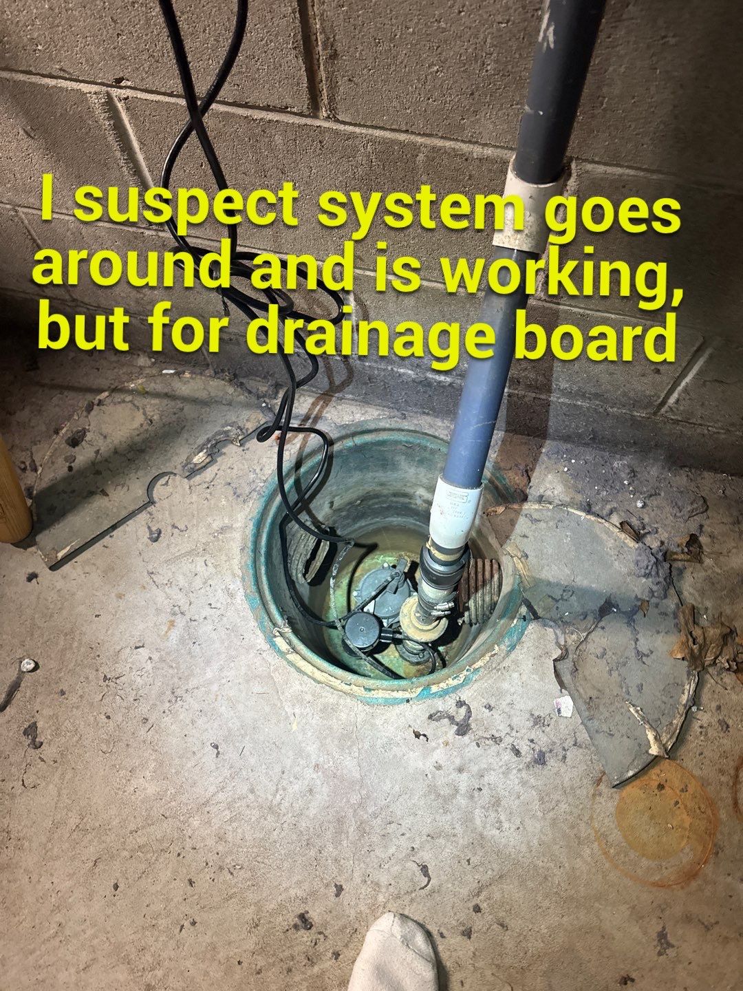 Drainage Board Installation in Shoreview by Waterproofing Northeast