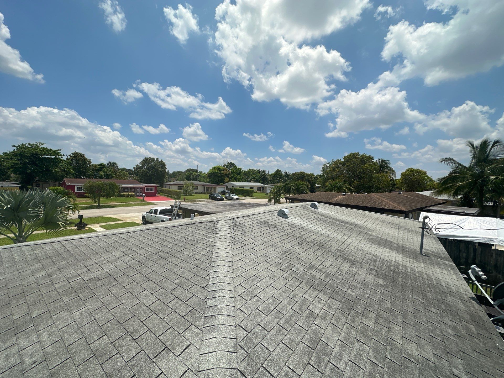 Royal Blue Standing Seam by Reimagine Roofing