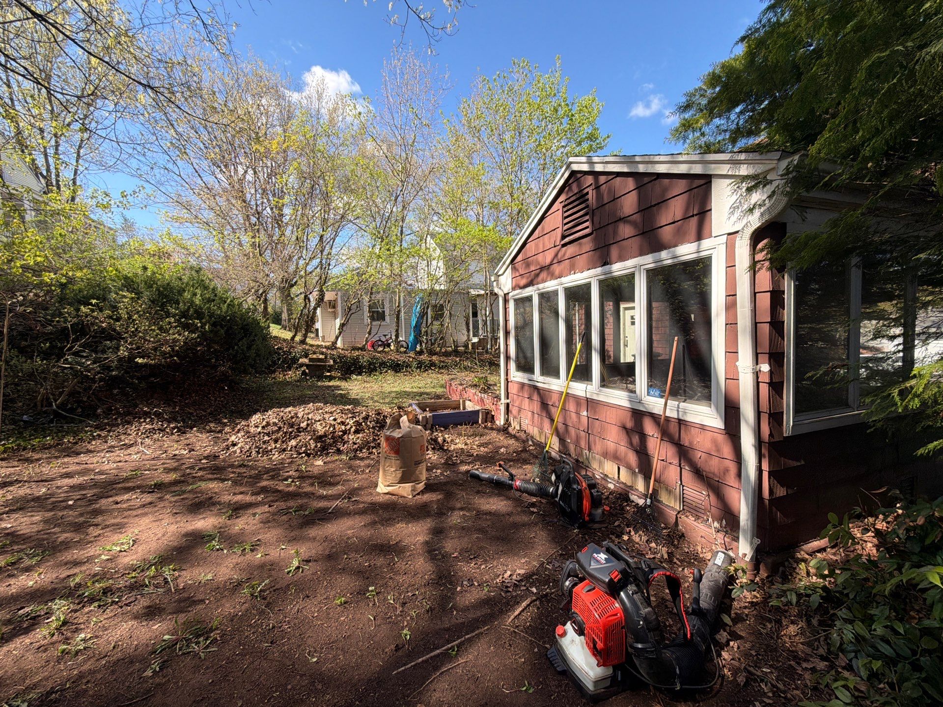 Complete Residential Spring Cleanup and Shrub Pruning in New Haven by Diamond Image LLC