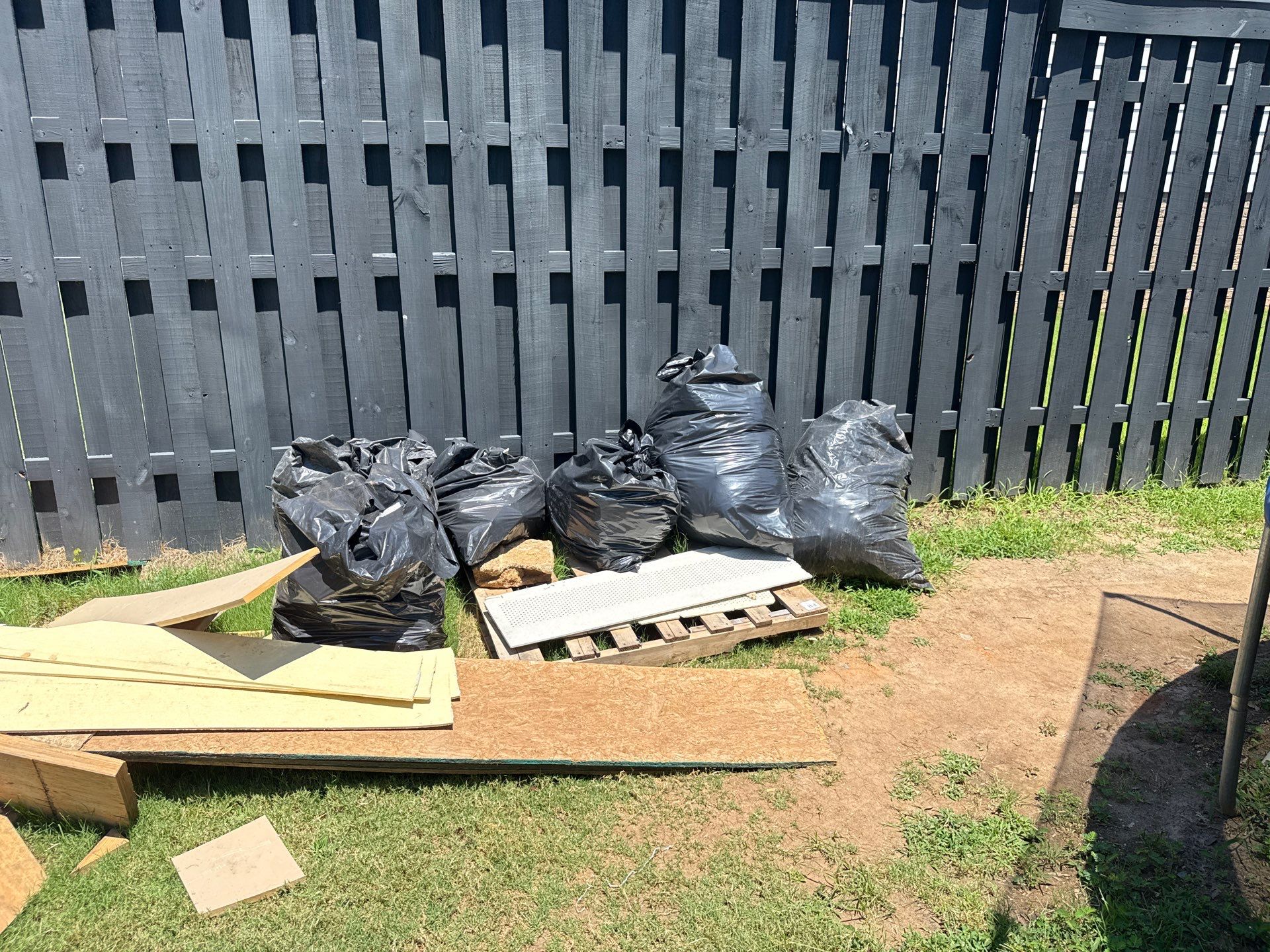 Project in Charlotte by Badger Hauling