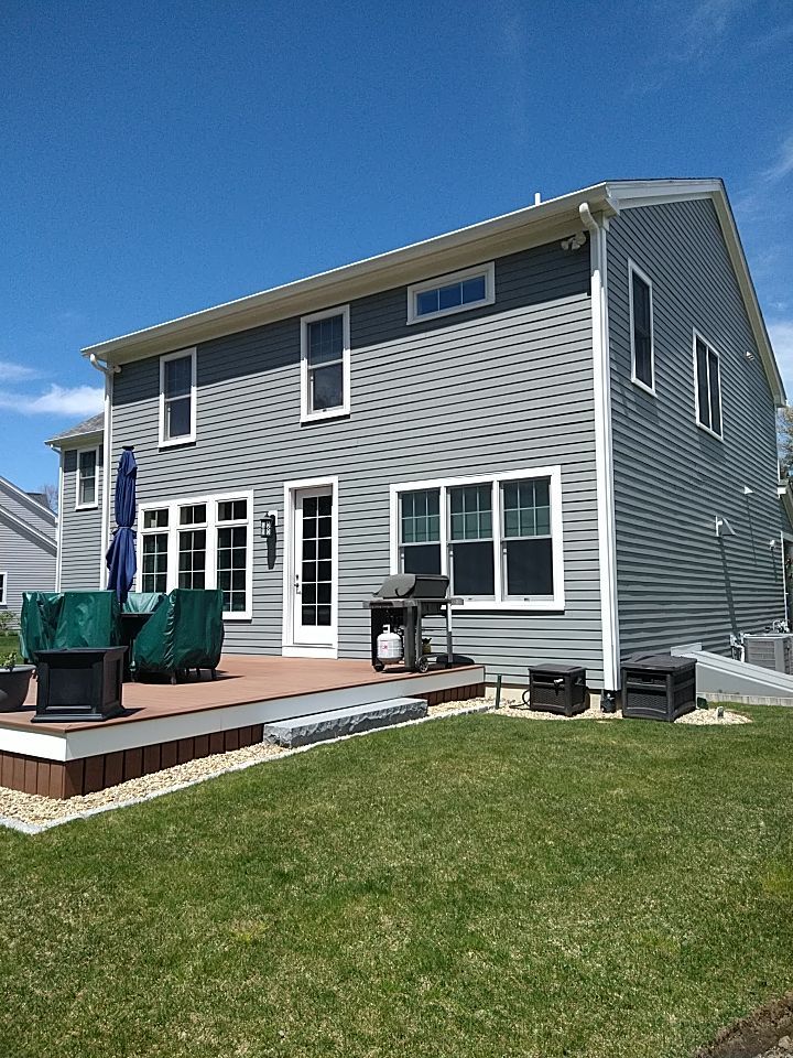 Walpole, MA Gutter Installation using 6" K-Style Aluminum Gutter by Gutter Pro Enterprises