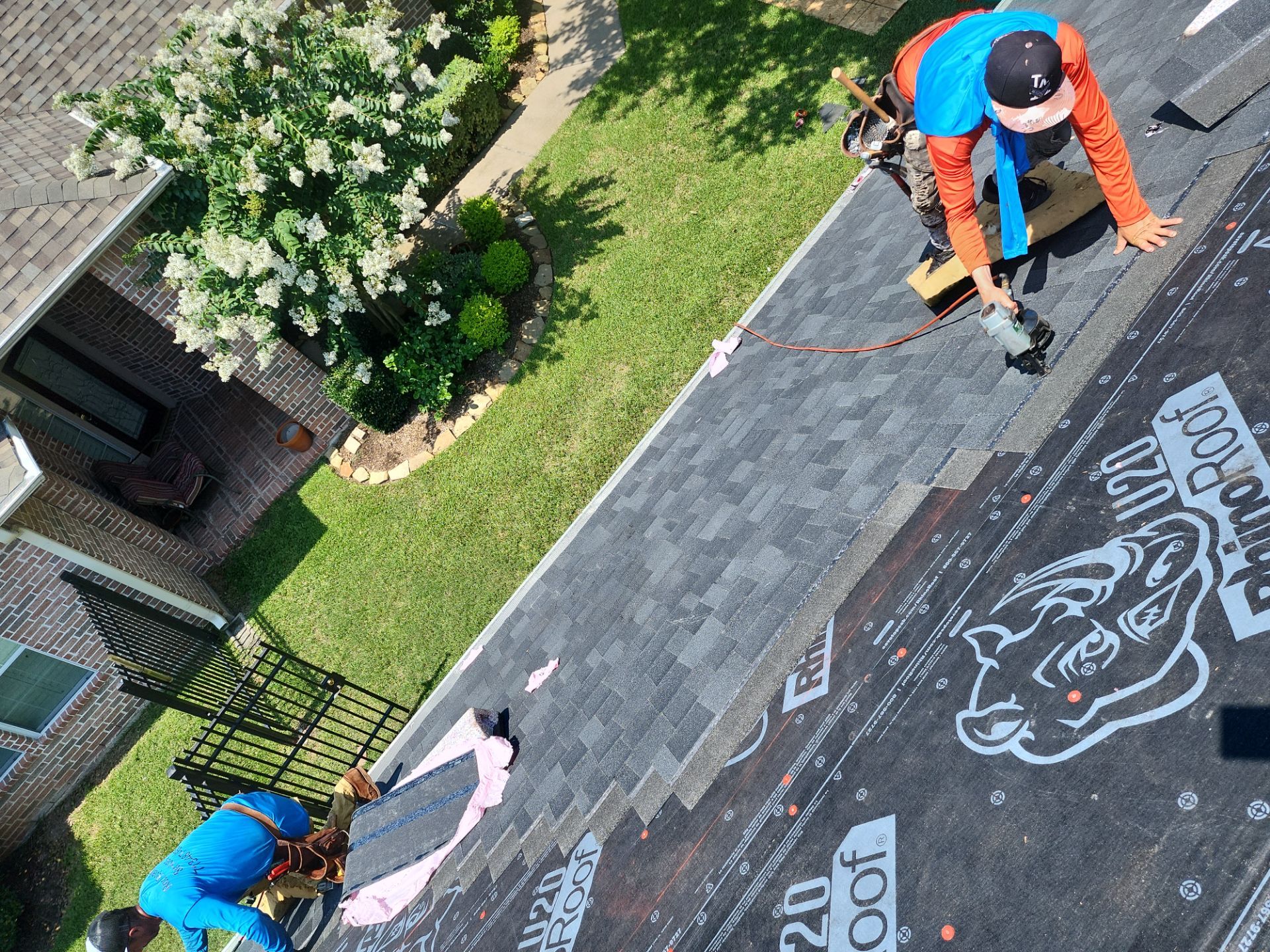 Residential Roofing Repair using Owen's Corning Duration (Lifetime) Shingles by Roof Repair Company