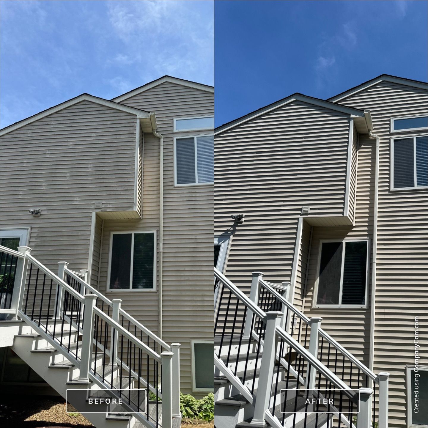 Project in Lake in the Hills by Simmons Power & Soft Washing