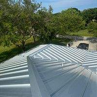 24ga 1.5" Mechanical Seam Mill Finish by Total Roofing System The Metal Roof Experts