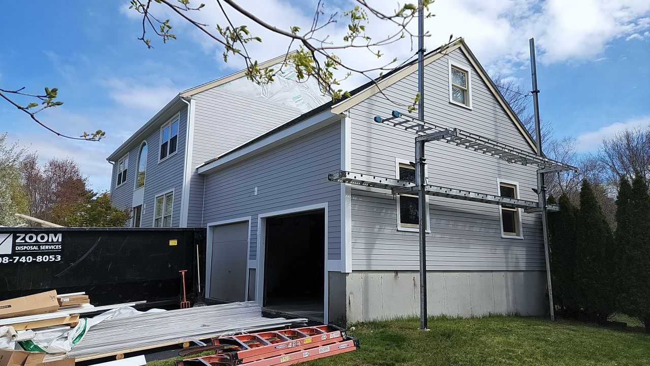 Siding Installation using James Hardie by UBrothers Construction