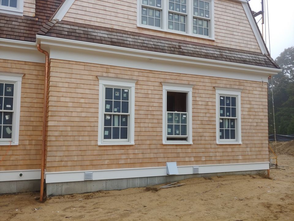 Chatham, MA Gutter Installation using 4x5 FiberGlass Gutter by Gutter Pro Enterprises