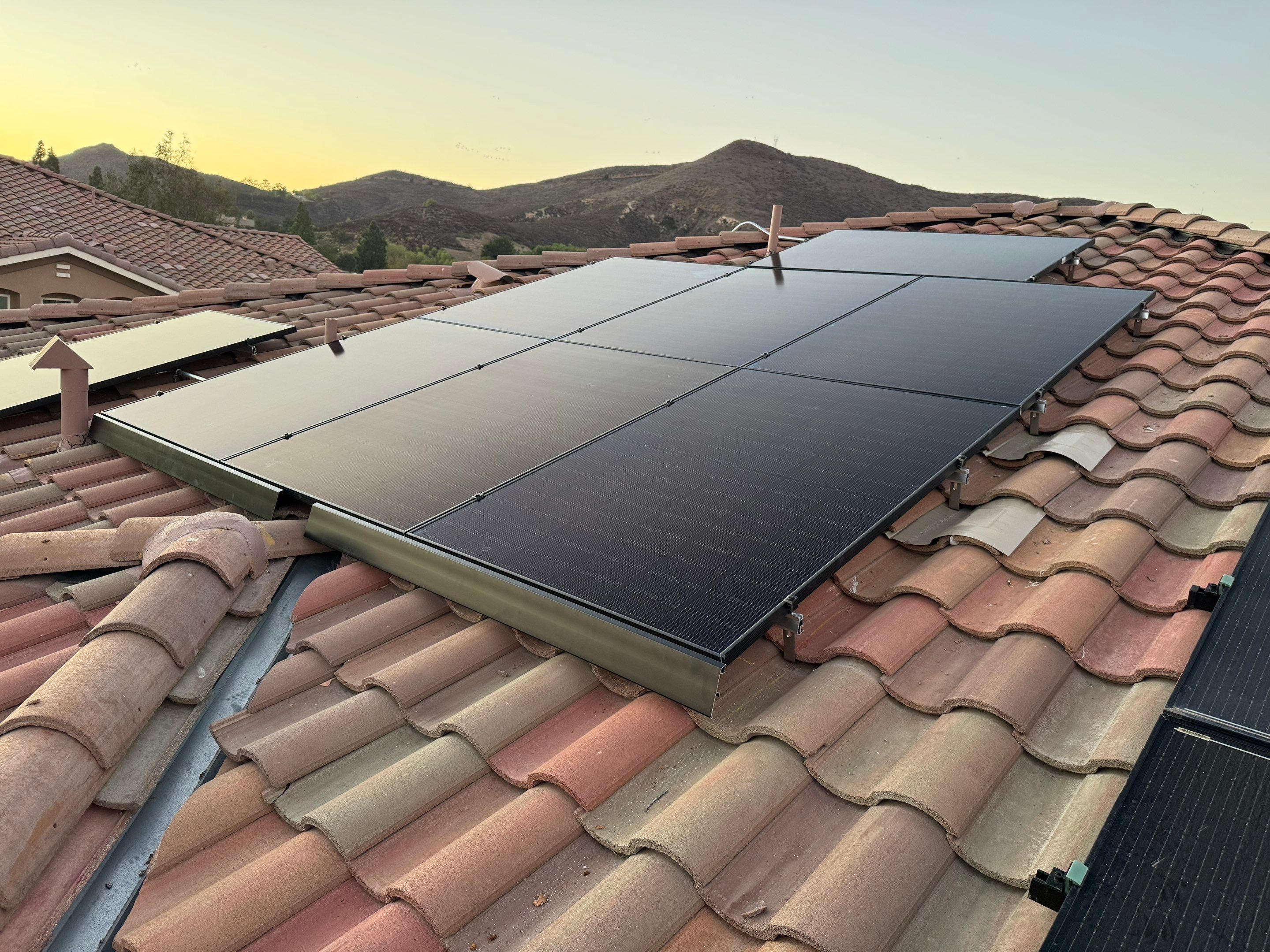 Solar Panel Installation and Enphase IQ Battery Storage in Simi Valley by VIBE SOLAR