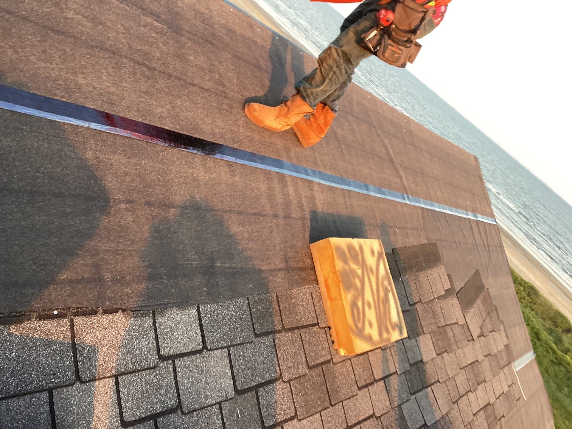 Residential Roofing Repair using Owen's Corning Duration (Lifetime) Shingles by Roof Repair Company