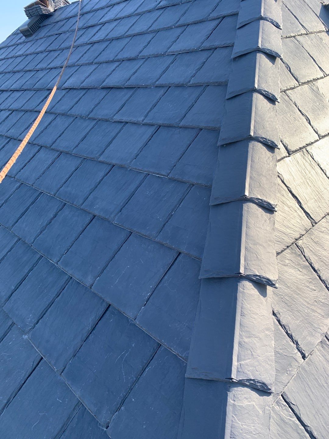 Roof Replacement using Davinci Bell Slate Shingles by Elite Roofing LLC