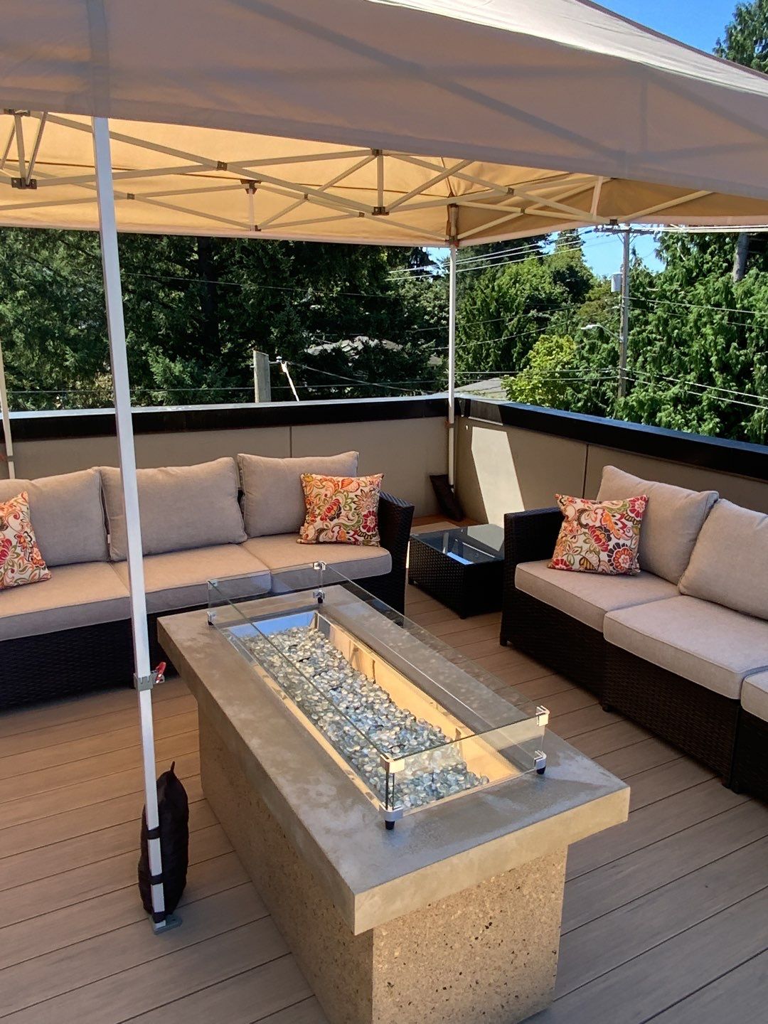 North Admiral Rooftop by Alki deck builders 