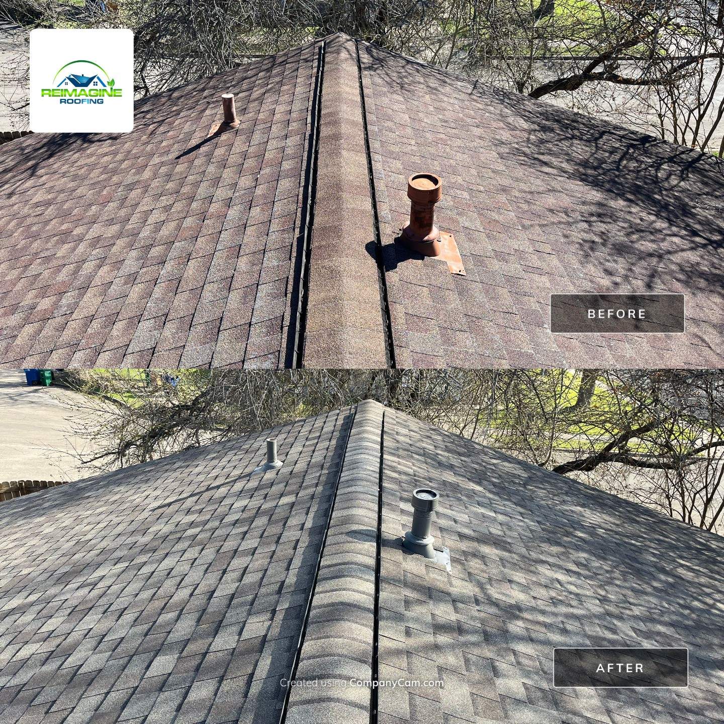 Estate Gray Shingles by Reimagine Roofing