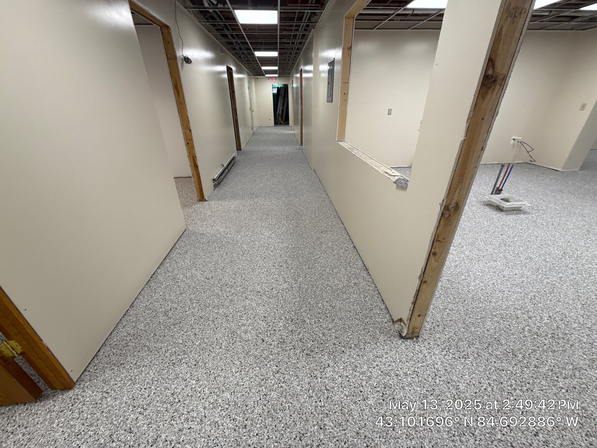 Project in Maple Rapids by Wise Coatings of Central Michigan