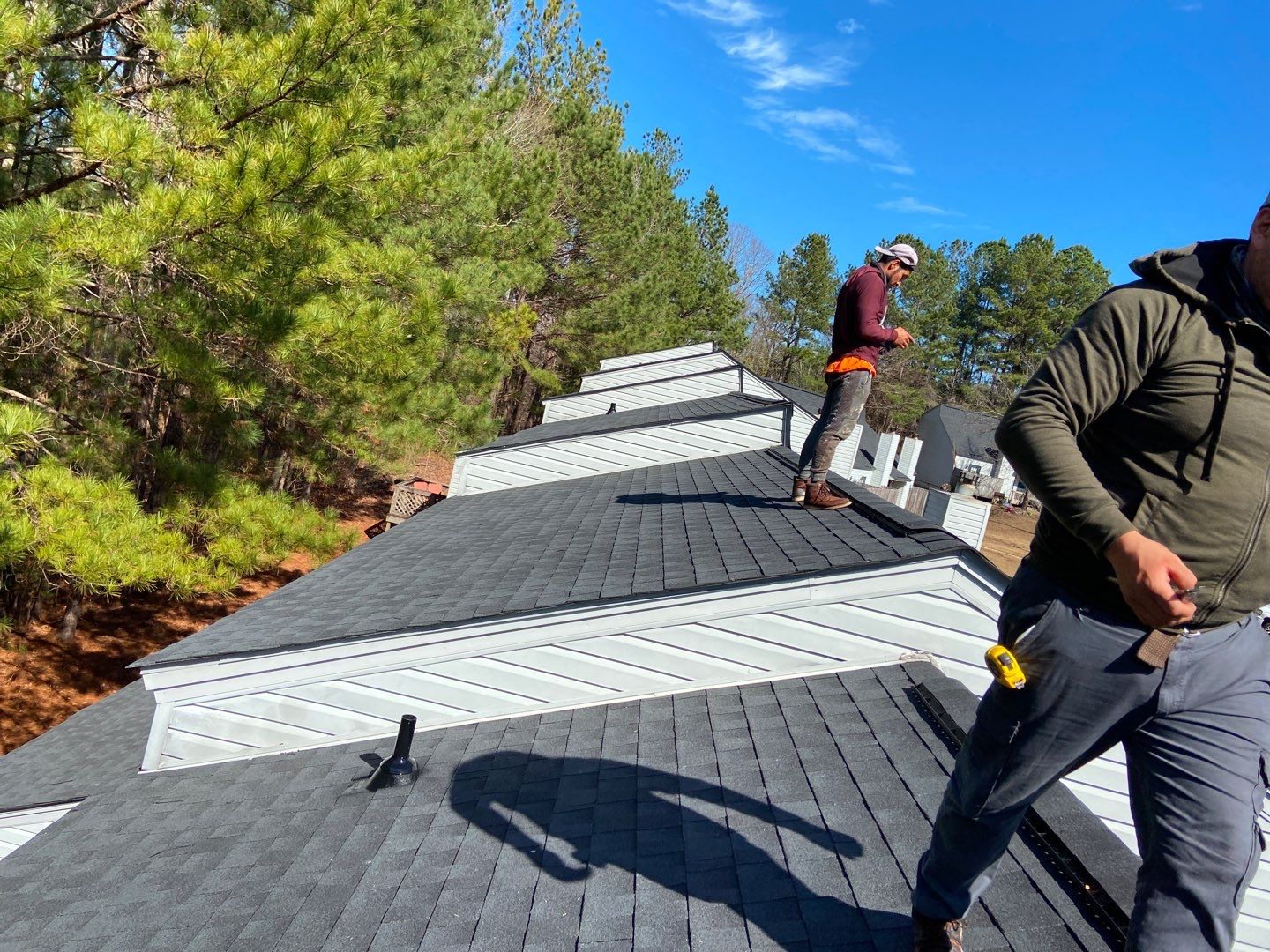 Residential Roofing Installation using Roof Replacement by American Roofing & Construction LLC