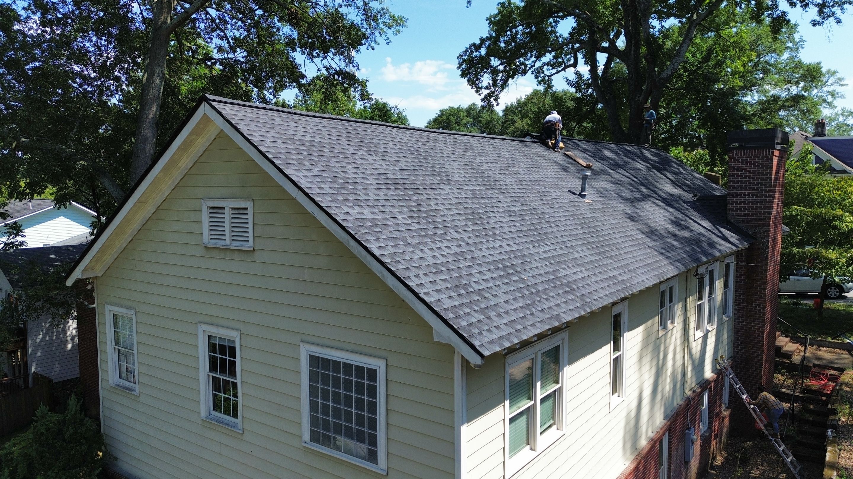 Atlanta, GA Roof Replacement GAF Timberline HDZ Charcoal by Reset Roofing