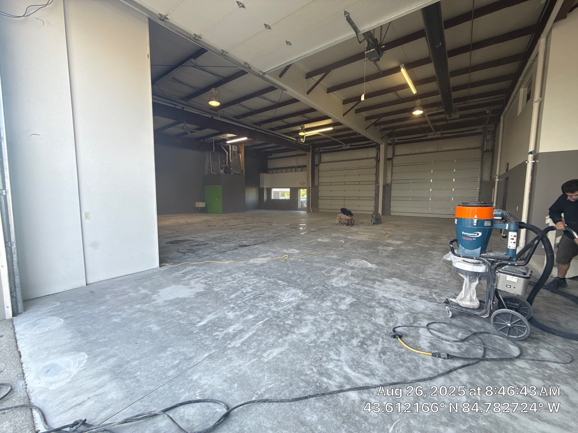 Project in Mt. Pleasant by Wise Coatings of Central Michigan