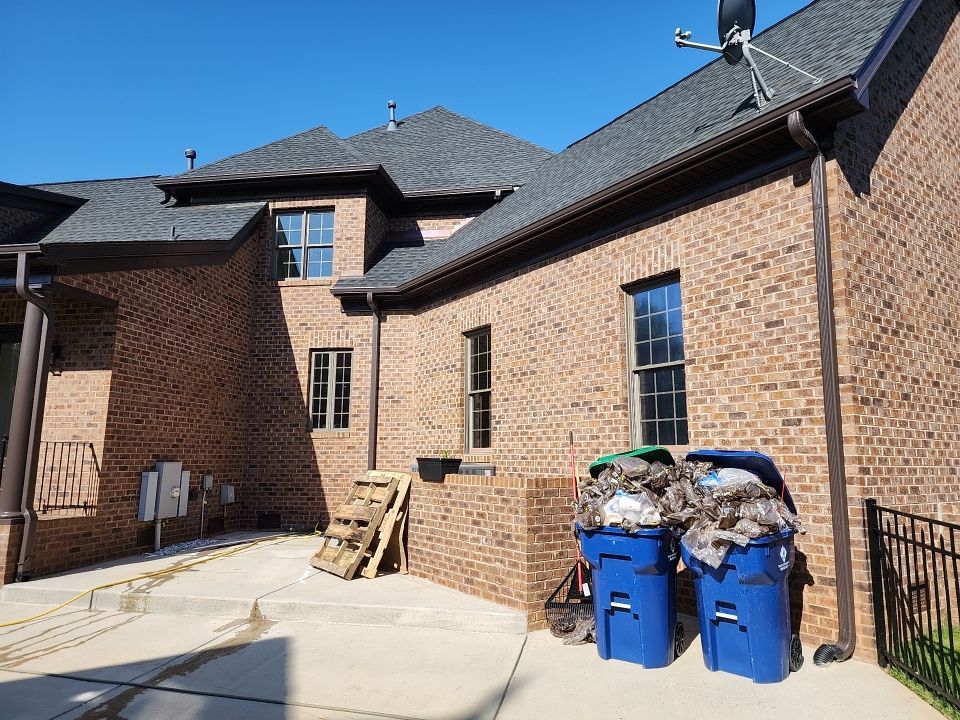 House Wash using cleaner by Power Wash Masters LLC
