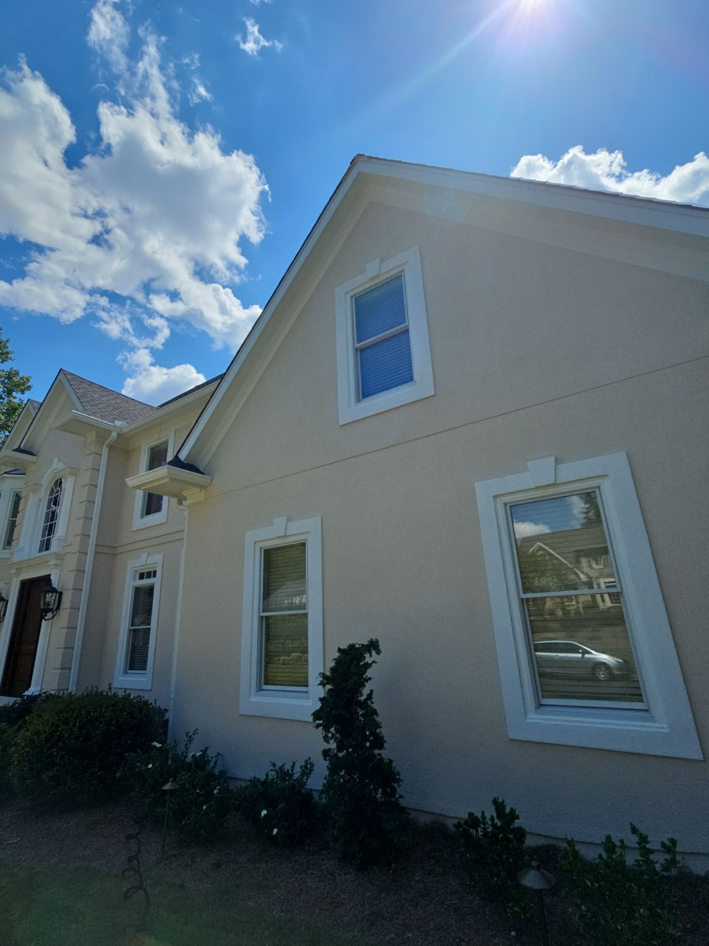 Exterior Transformation in Jonhs Creek by Atlanta's Paint Doctor