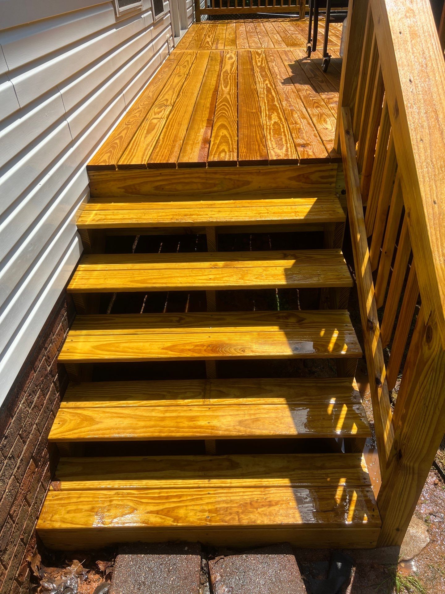 Deck using Wood Sealant by DuraSeal
