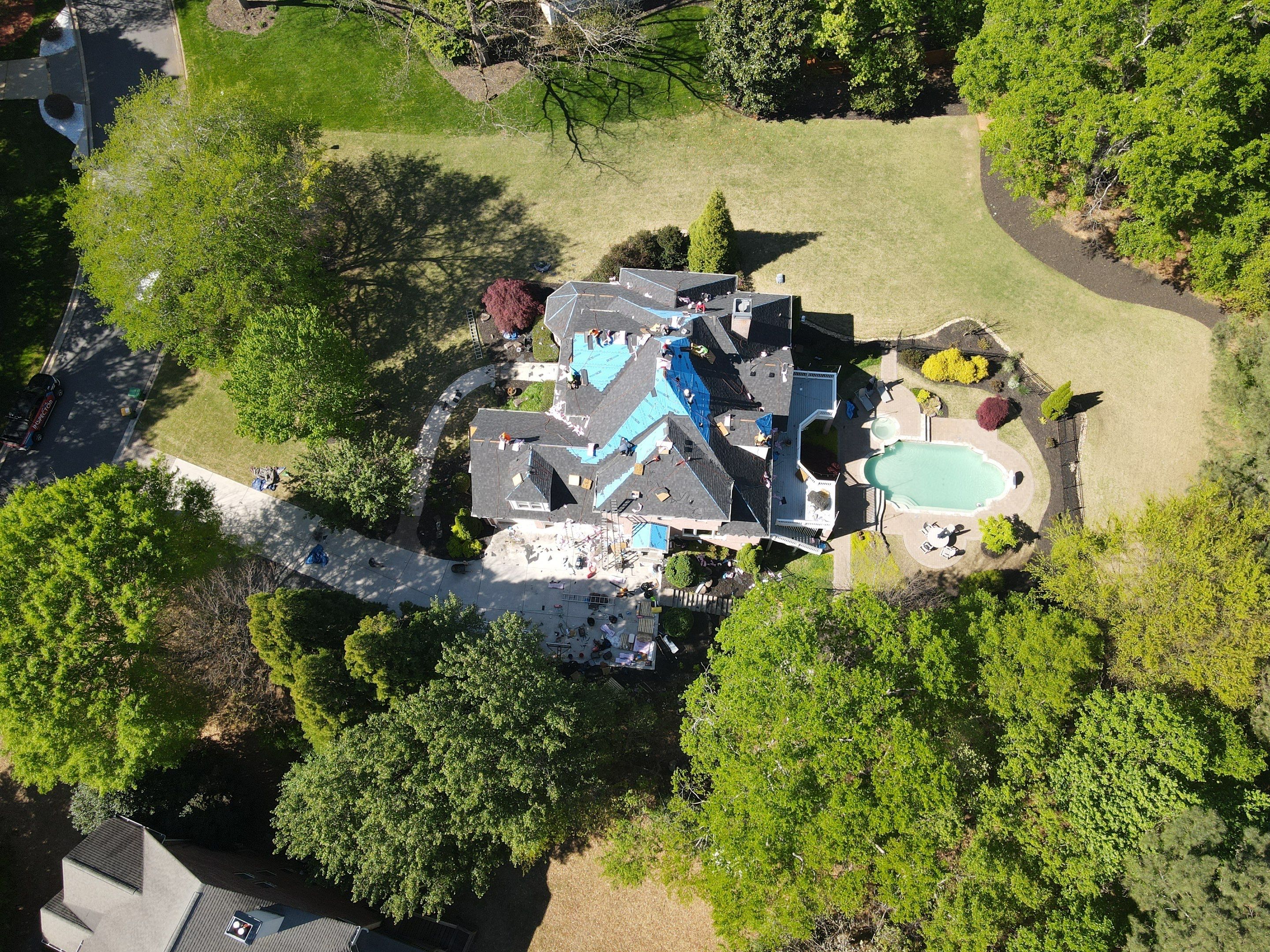 Residential Roofing Installation using Owens Corning by Inspector Roofing and Restoration