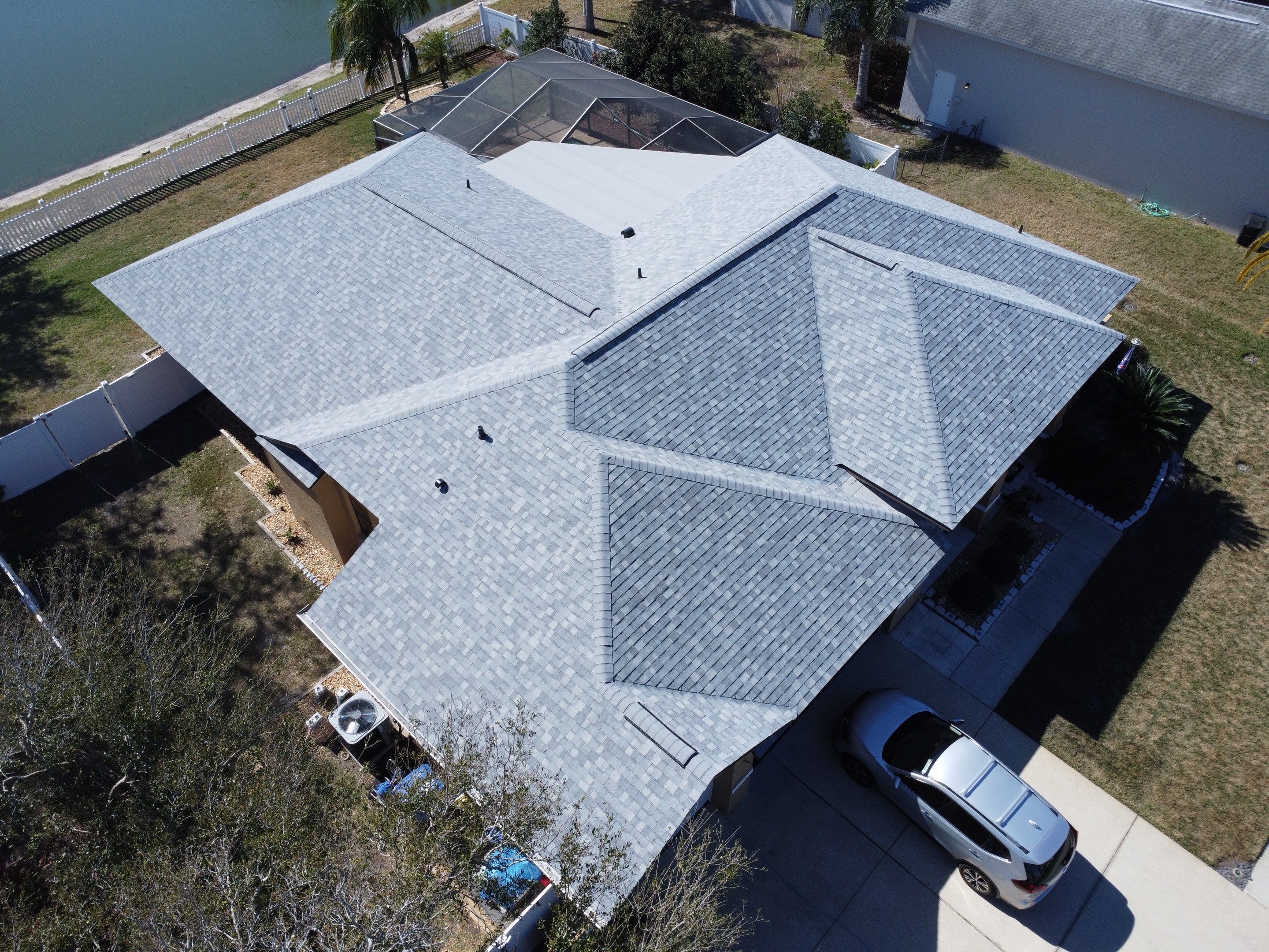 Roof replacement in Lutz, FL by Steadfast Roofing 