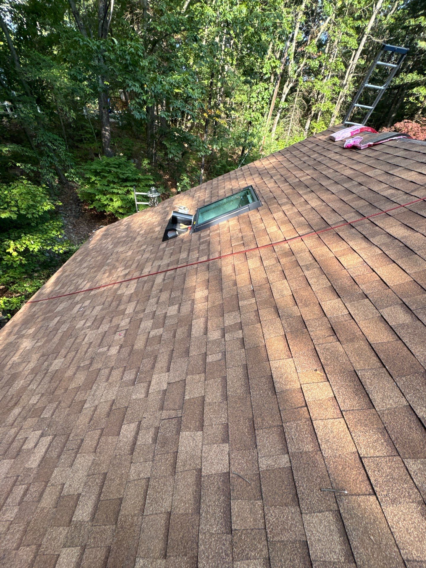 Roof Replacement & Skylight Installation in Bedford, MA by Mighty Dog Roofing of Greater Middlesex County