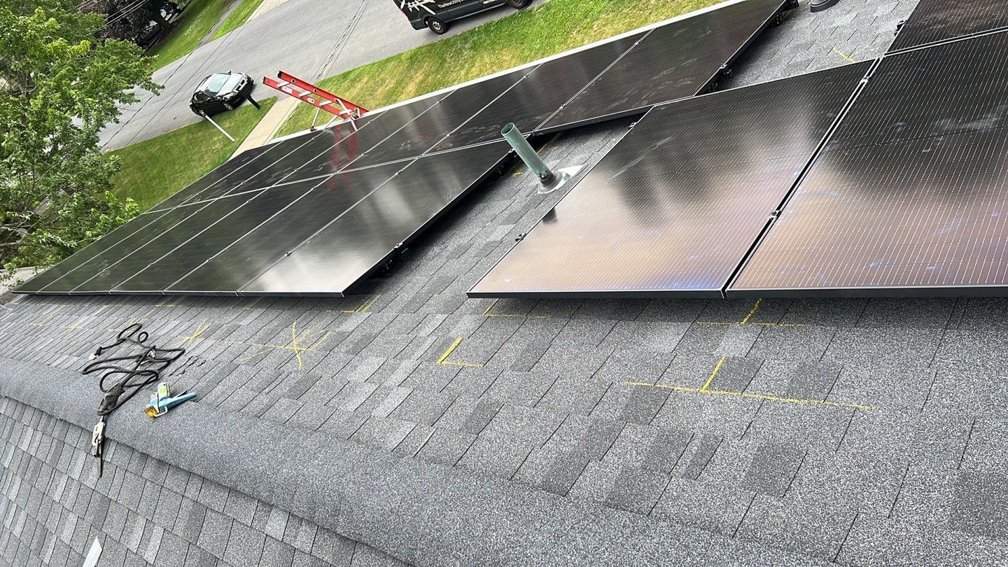 Solar Panel Installation with MSP Swap by Infinity Solar Systems