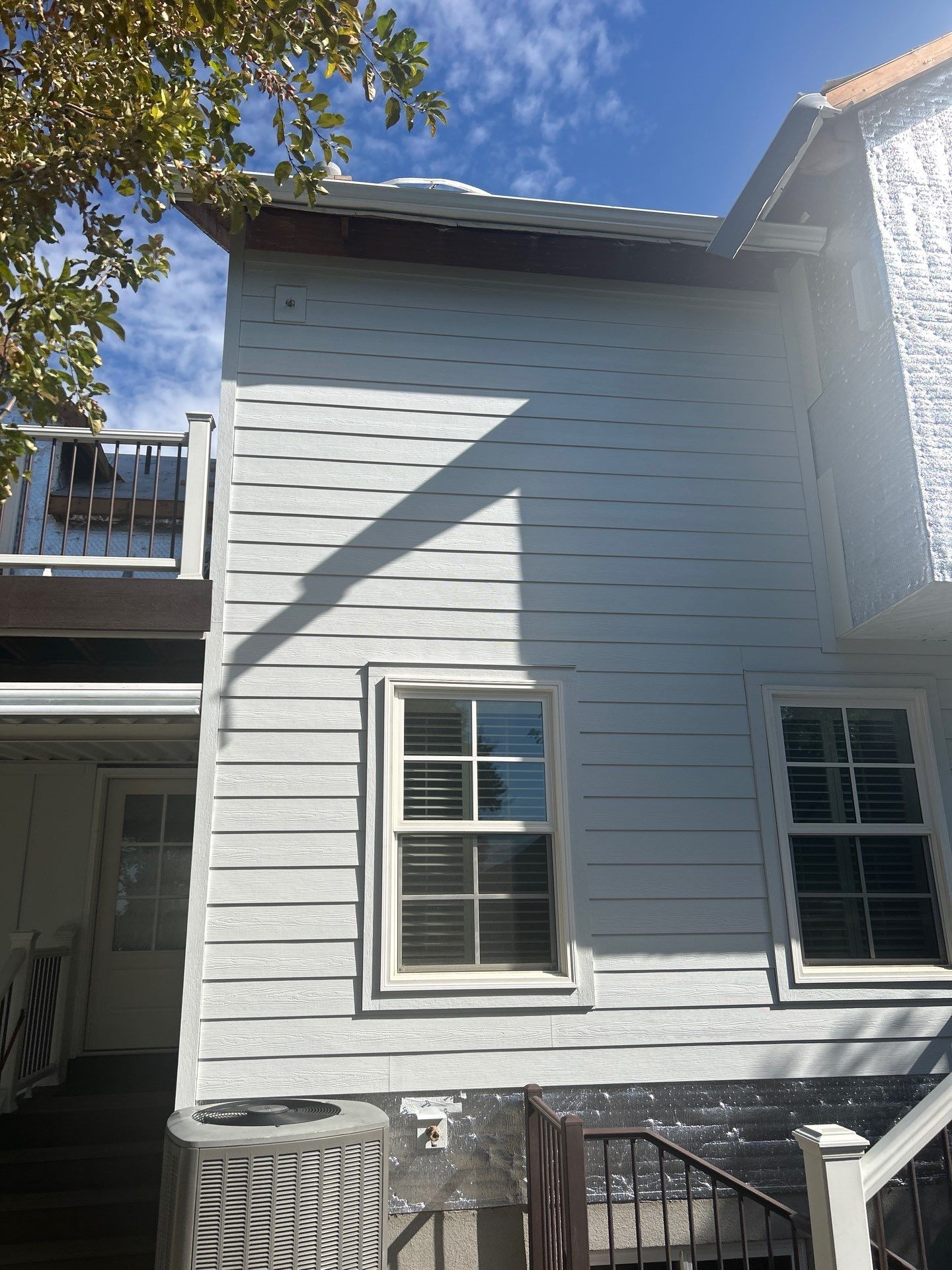 Orem | Custom Hardie Mixed Siding | Arctic White by Ideal Siding Utah