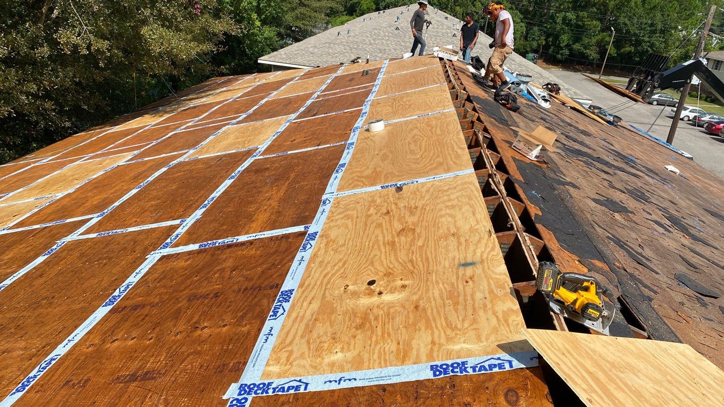 Residential Roofing Repair using Roof Replacement by American Roofing & Construction LLC