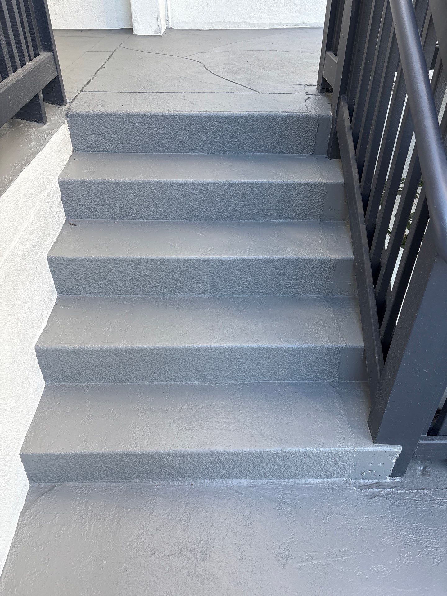 Waterway Lodge Commercial Property Concrete Steps Repair by RGR Construction and Roofing, LLC