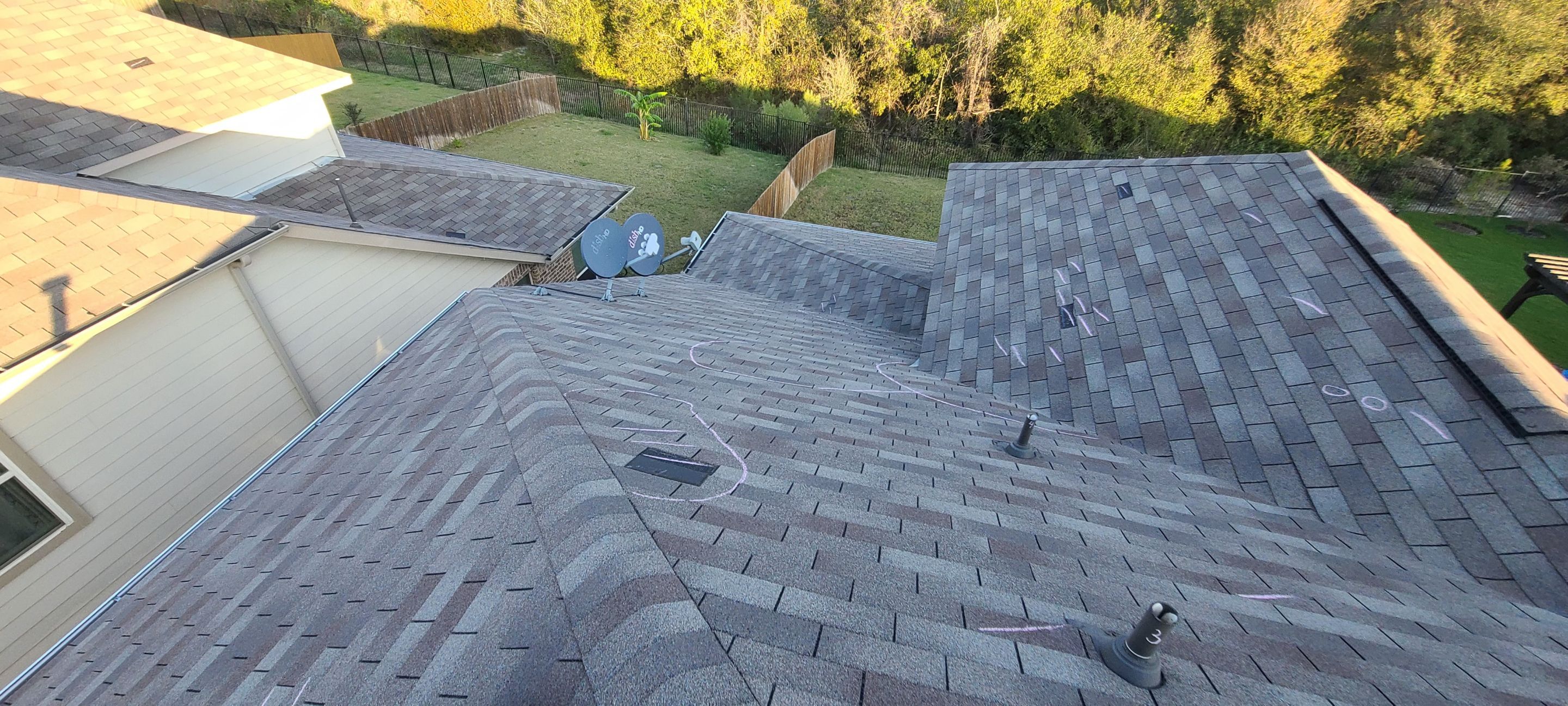 Full Residential Roof Replacement With Architectural Shingles in Austin by Caliber Restoration LLC