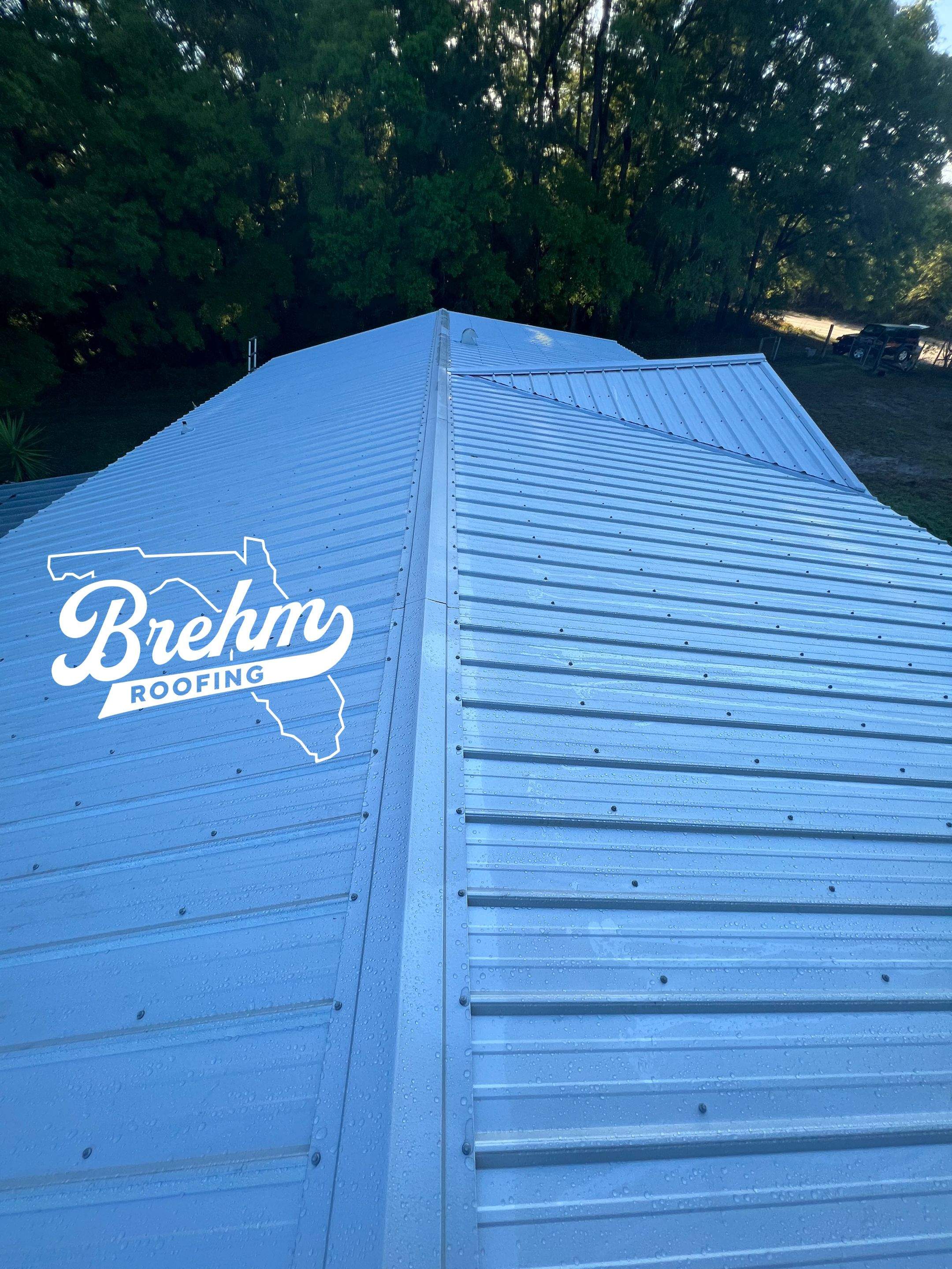 Metal Roof Replacement in Archer, Florida by Brehm Roofing