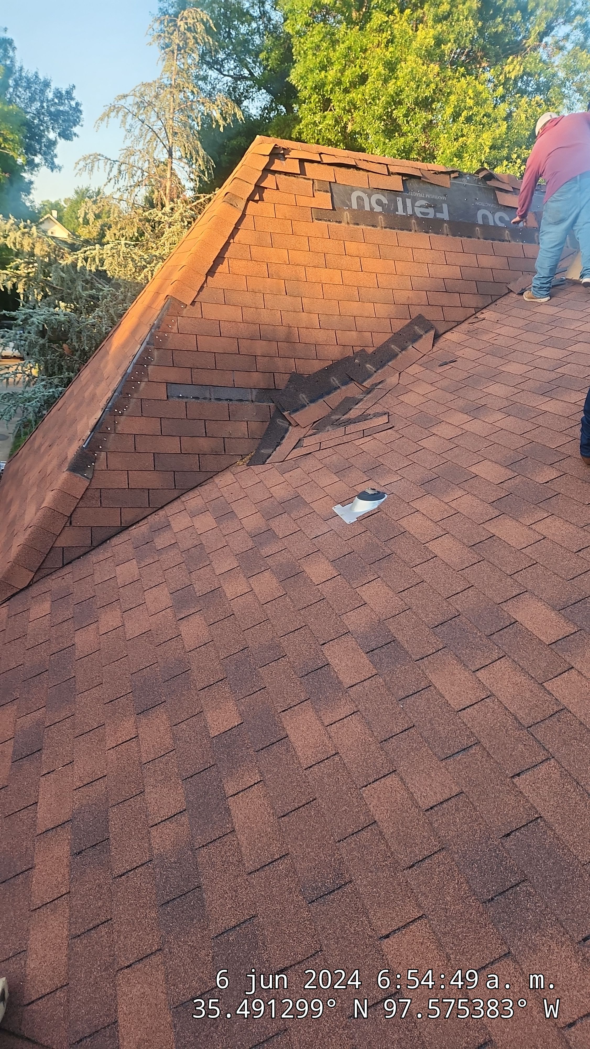 Residential Installation using Owens Corning by Castillo Roofing